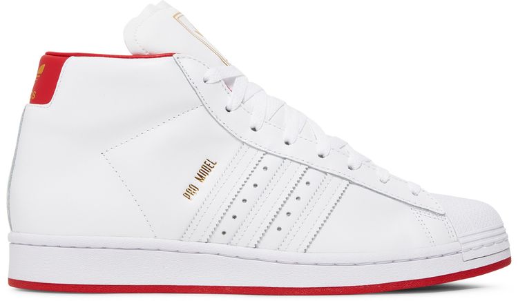 Adidas Pro Model White Scarlet