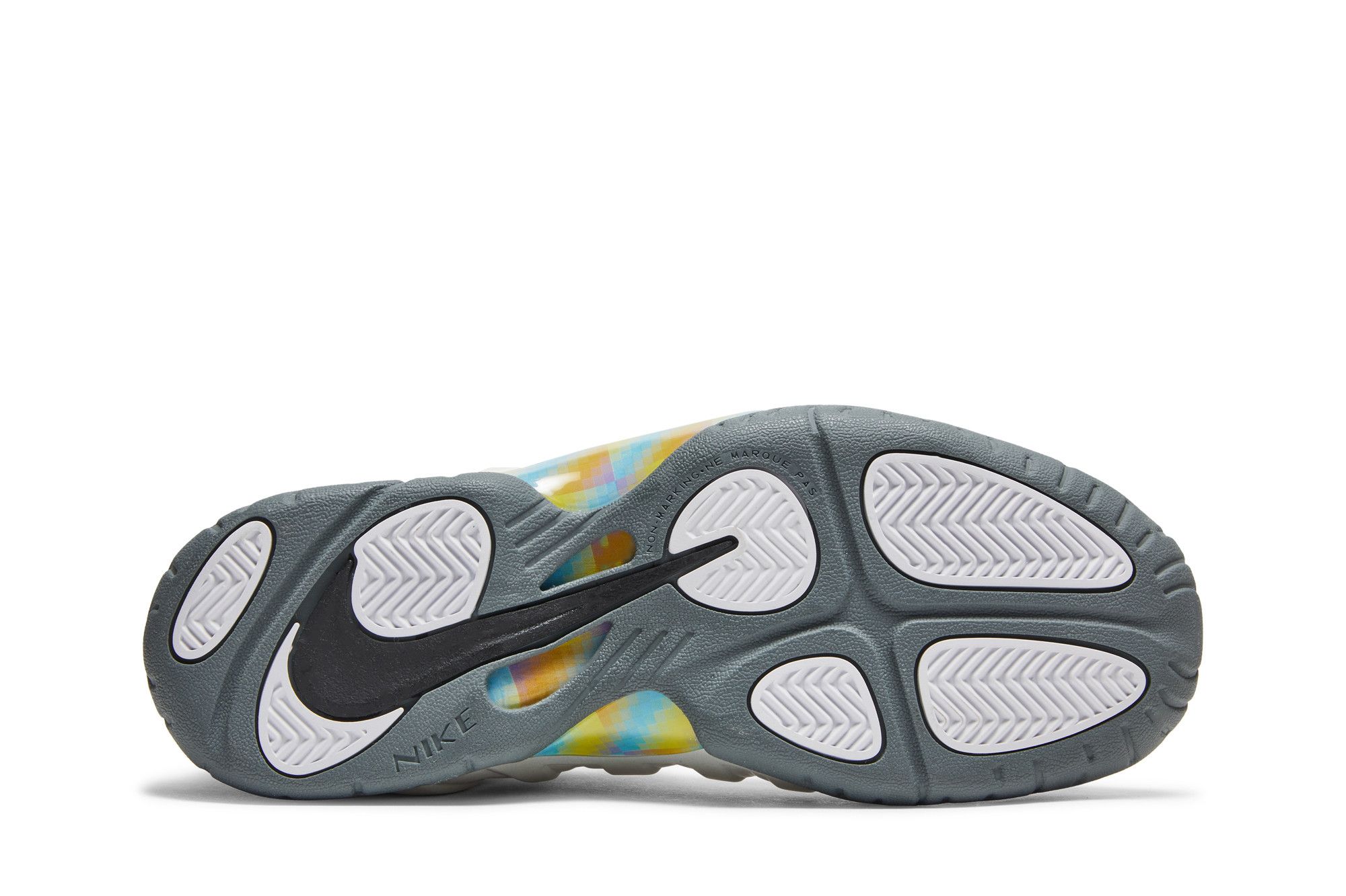 Nike foamposite rainbow top