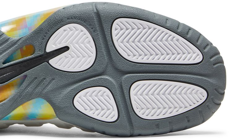 Nike Little Posite One GS Rainbow Pixel