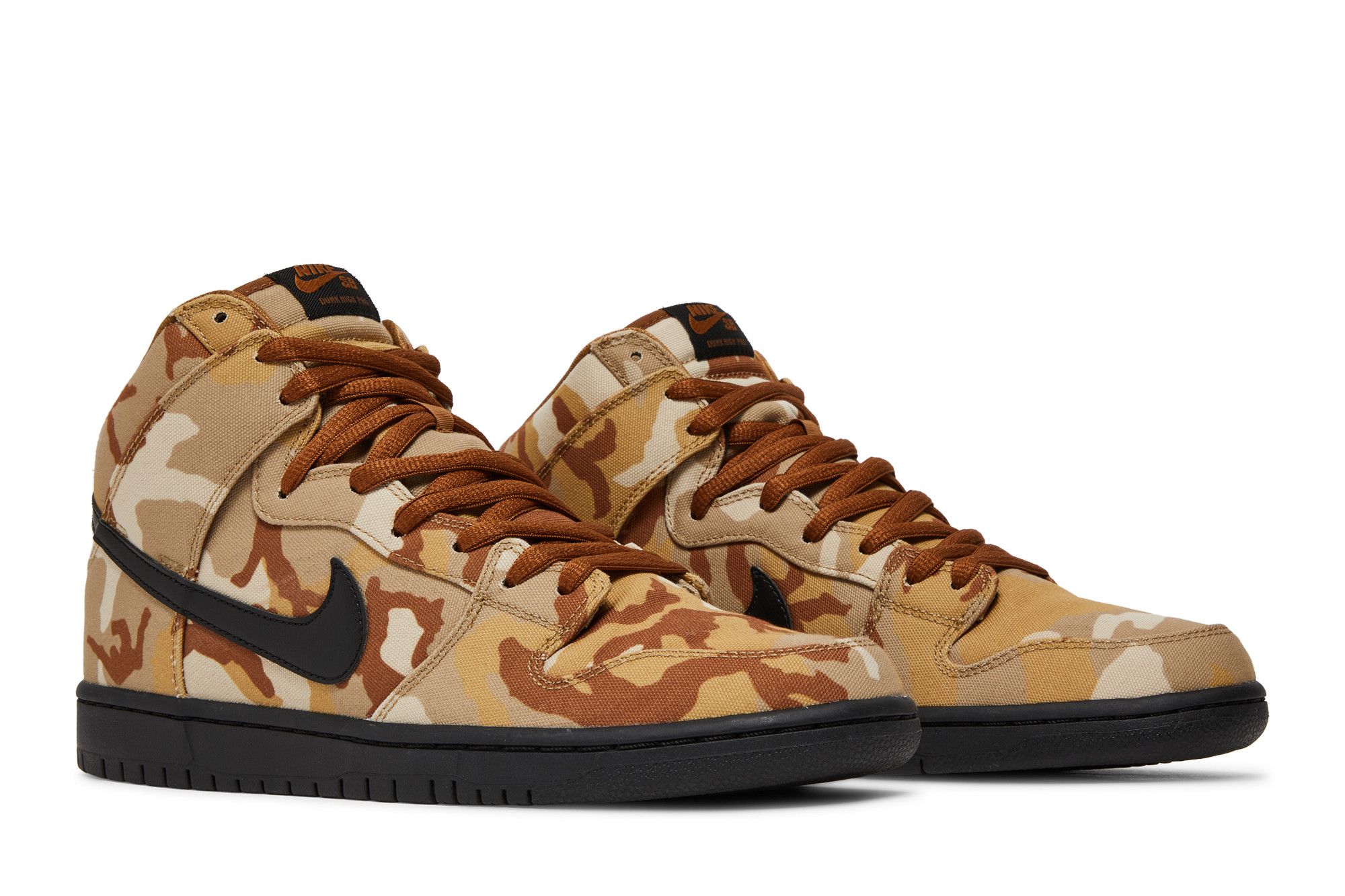 Size 10.0 Dunk High Pro SB Brown Camo