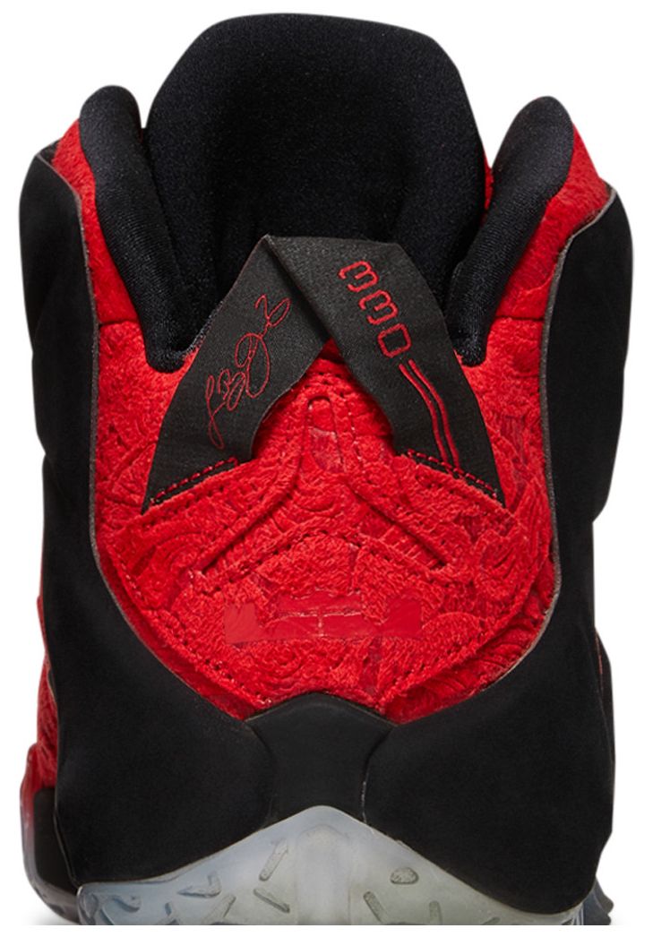 Nike LeBron 12 EXT Red Paisley