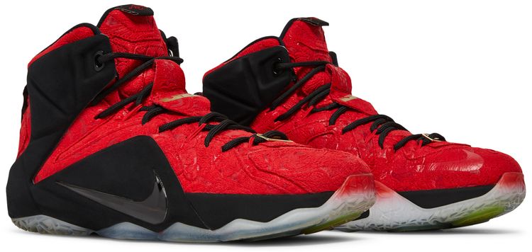 Nike LeBron 12 EXT Red Paisley