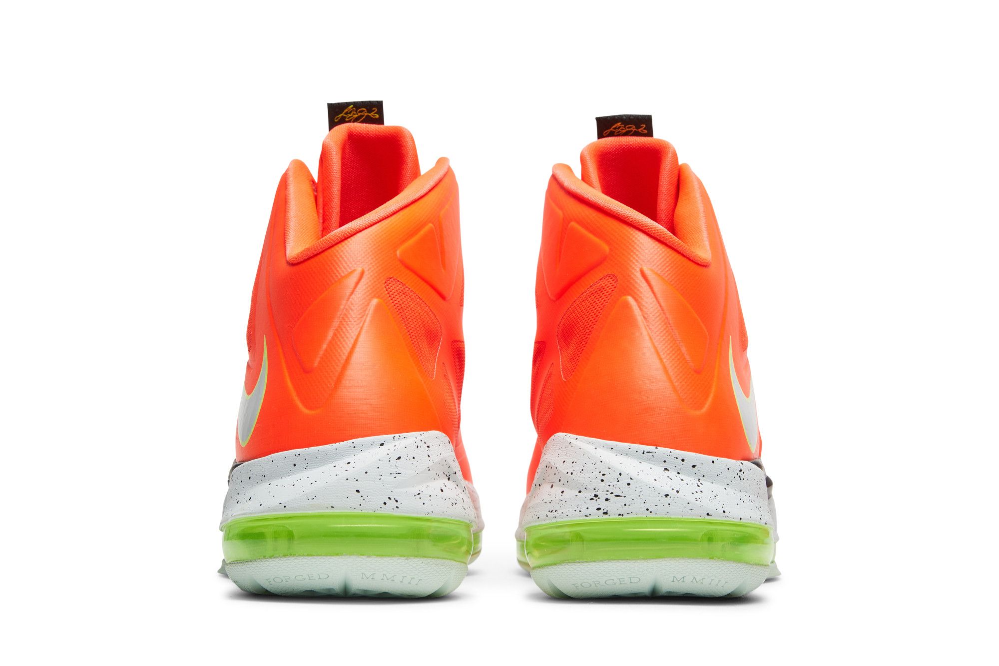 Lebron 10 neon orange sales