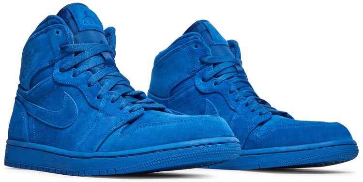 Air Jordan 1 Retro High Blue Suede
