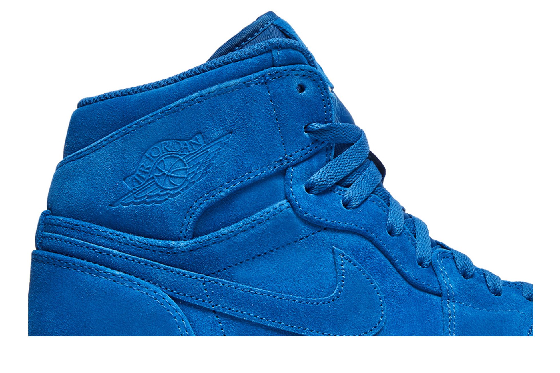 Size 10.0 Air Jordan 1 Retro High Blue Suede