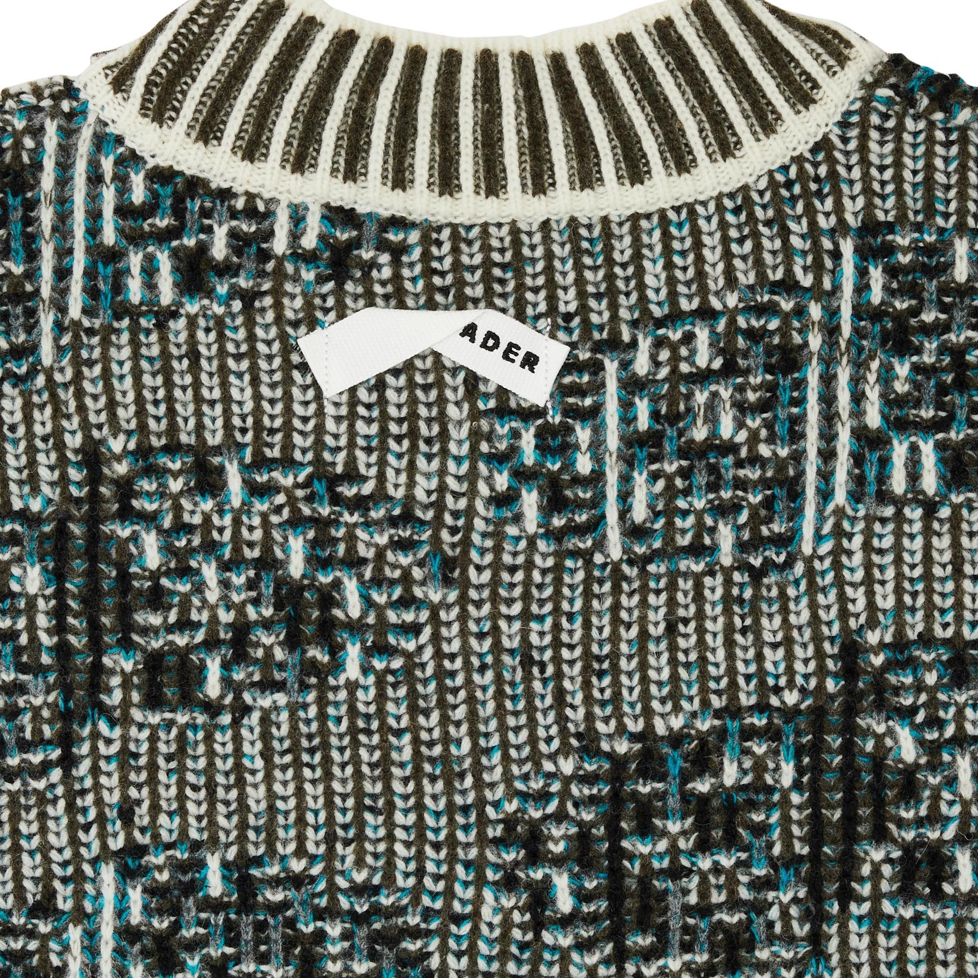 Buy Ader Error Long S Knit 'Green' - BKAFWLK06GR | GOAT