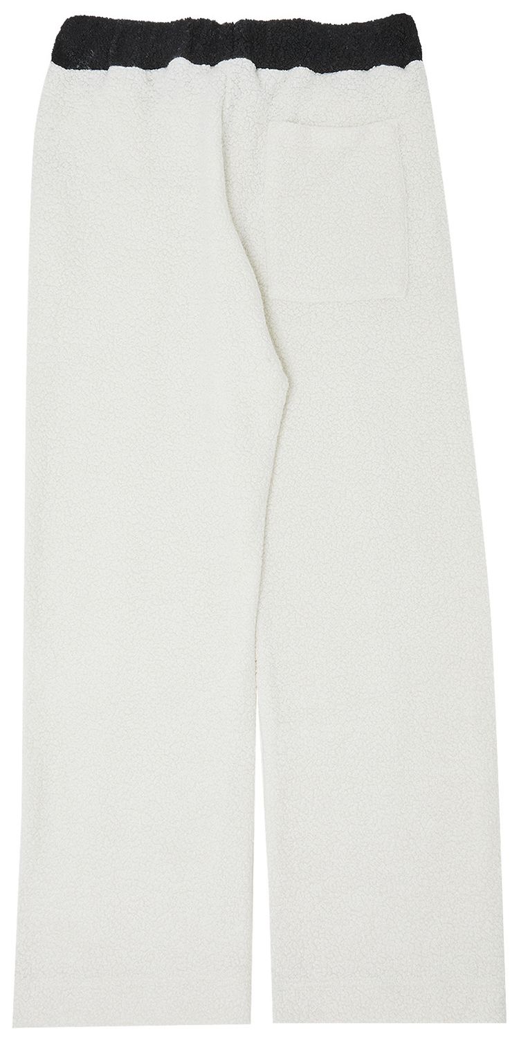 Casablanca Terry Colour Block Sweatpant Off White