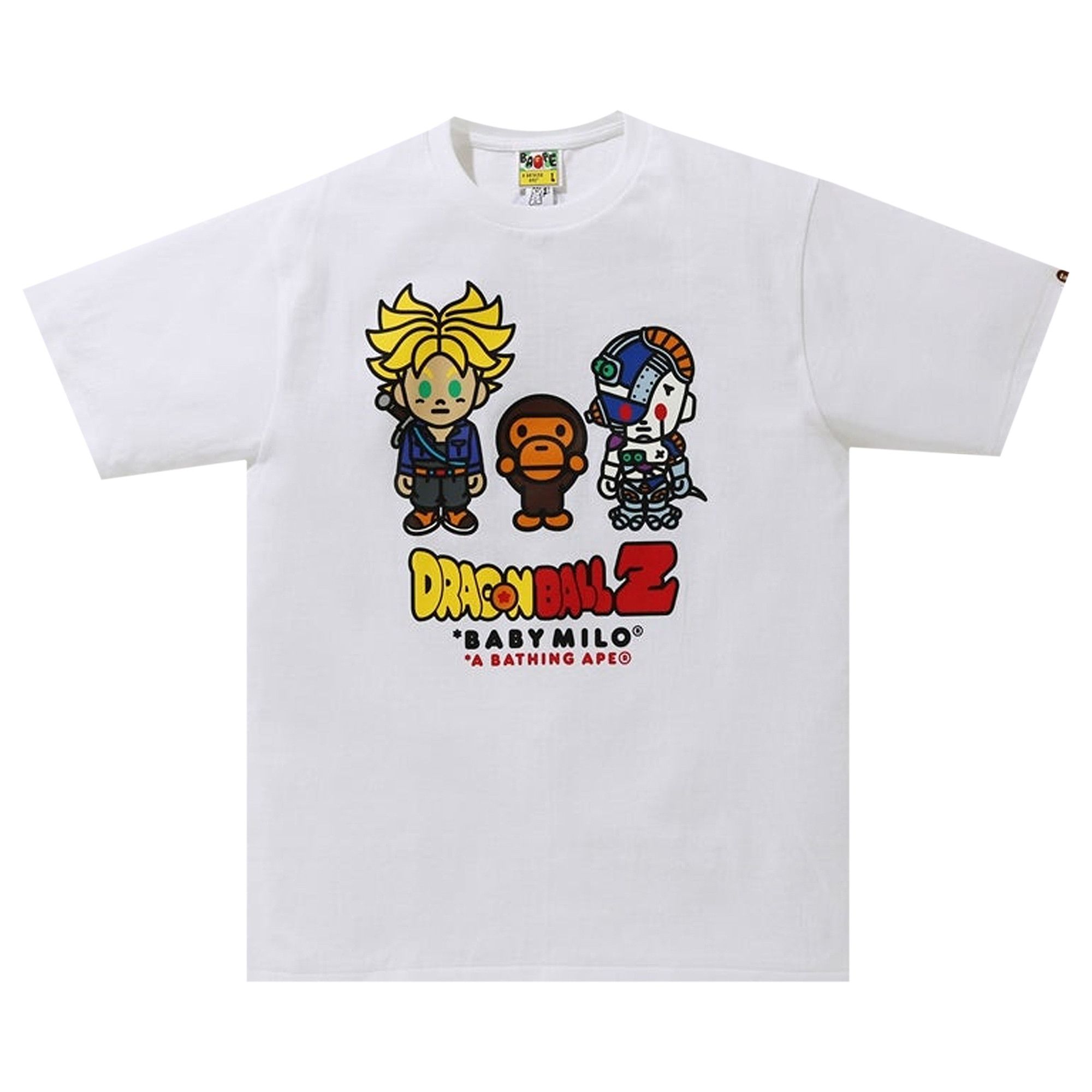 Buy BAPE x Dragon Ball Z Baby Milo Trunks & Mecha Frieza Tee