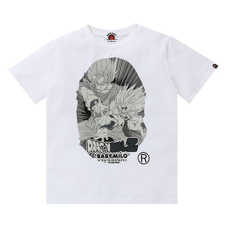 BAPE x Dragon Ball Z Big Ape Head Tee White