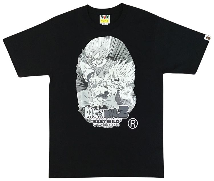 BAPE x Dragon Ball Z Big Ape Head Tee Black