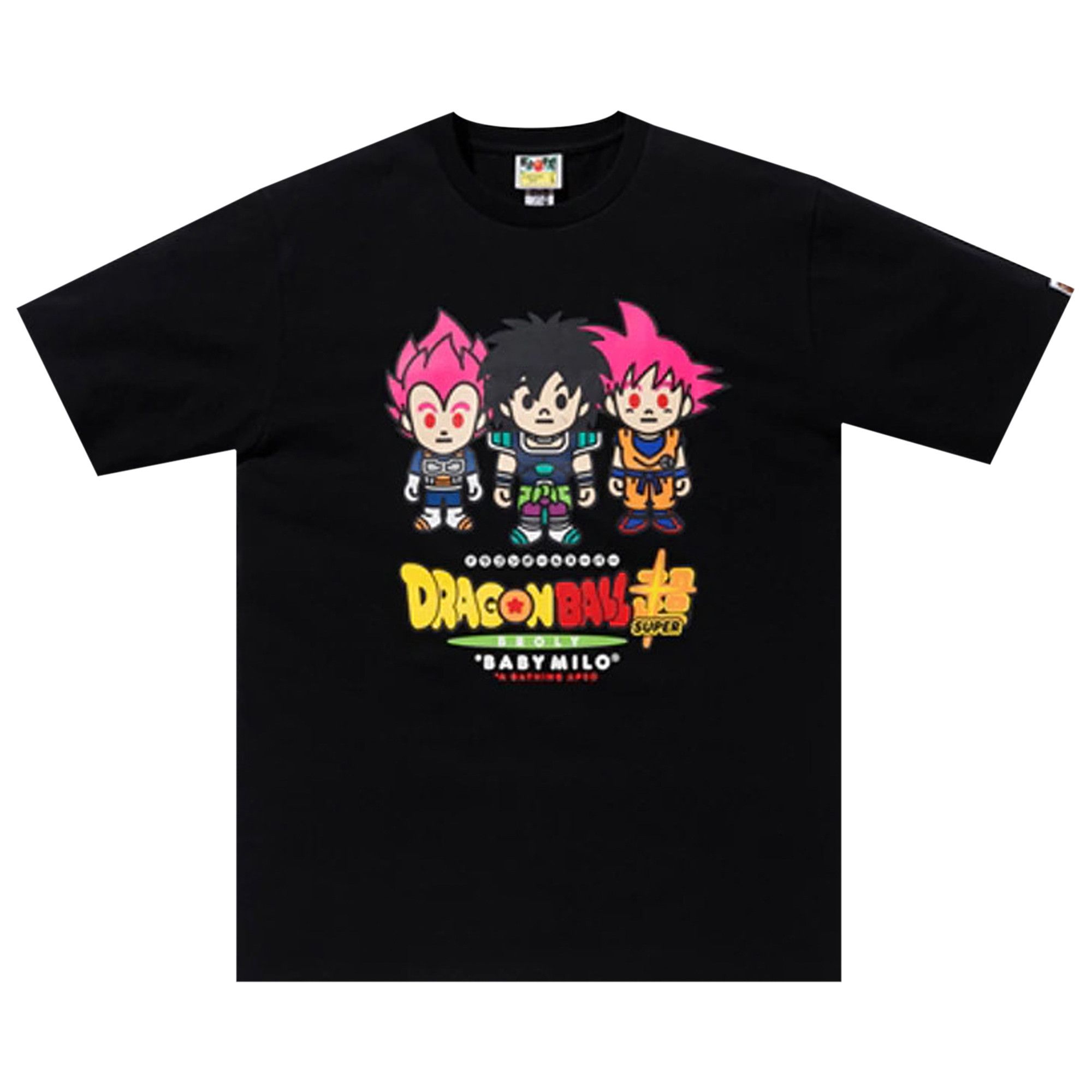 Buy BAPE x Dragon Ball Z Super Broly Tee 'Black' - 2F73 110 916