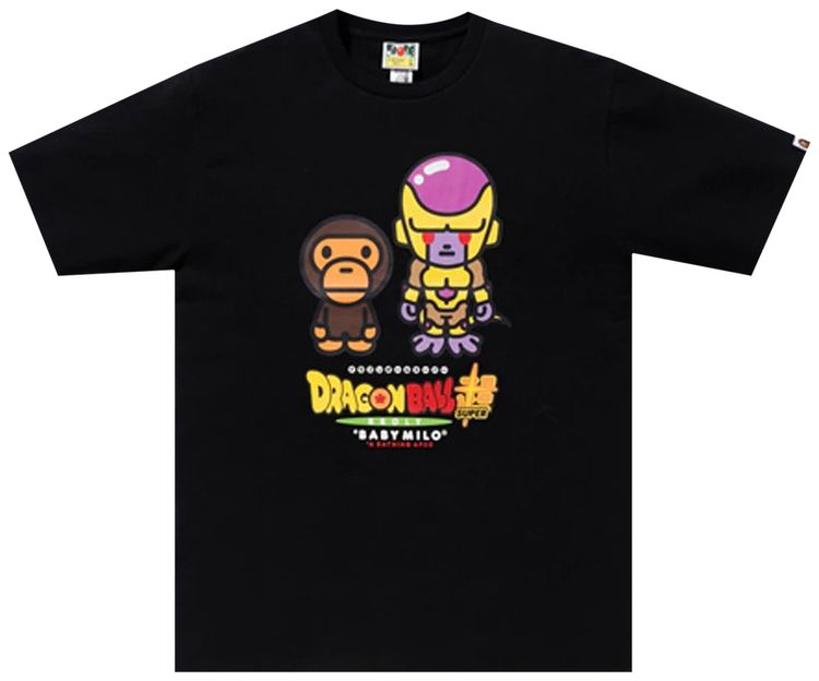 BAPE x Dragon Ball Z Super Golden Frieza Tee Black