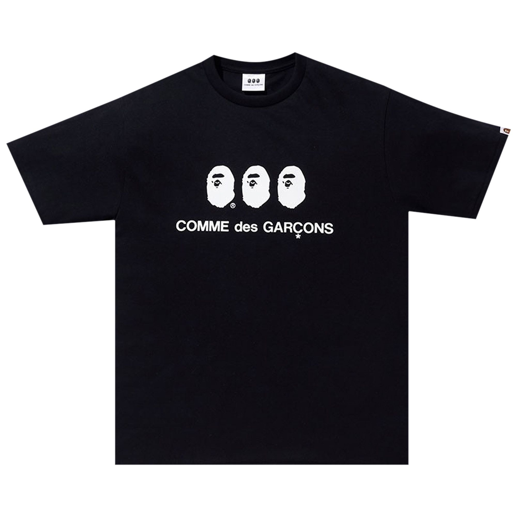 Bape comme des garcons tee shop