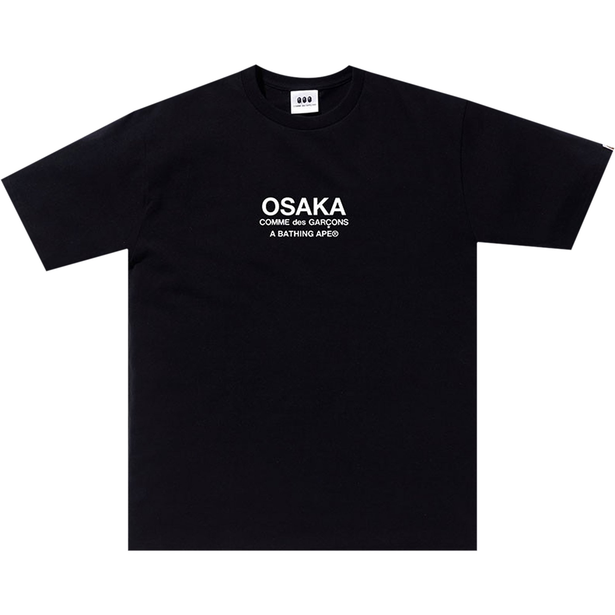 Buy BAPE x Comme des Garçons Osaka Tee #1 'Black' - 0039