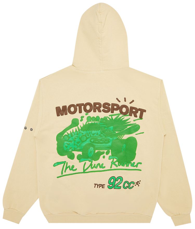 Cactus Jack by Travis Scott Motor Sport Hoodie Medium Olive