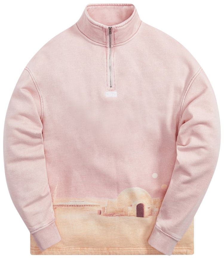 Kith For Star Wars Tatooine Quarter Zip Dusty Quartz