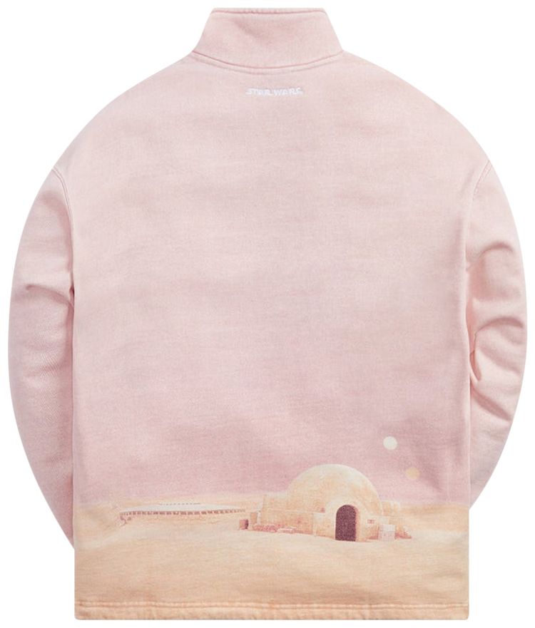 Kith For Star Wars Tatooine Quarter Zip Dusty Quartz