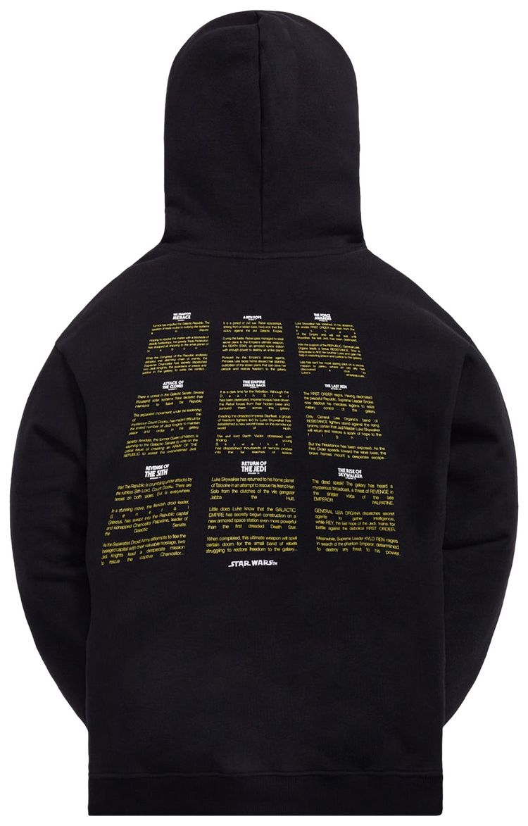 Kith For Star Wars Credits Hoodie Black