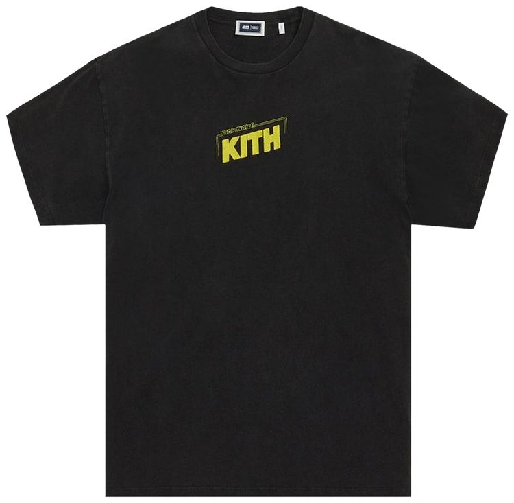 Kith For Star Wars Credits Vintage Tee Black