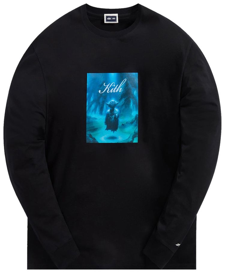 Kith For Star Wars Do Or Do Not Long Sleeve Tee Black