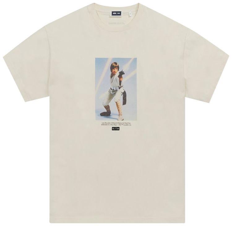 Kith For Star Wars Luke Vintage Tee Sandrift