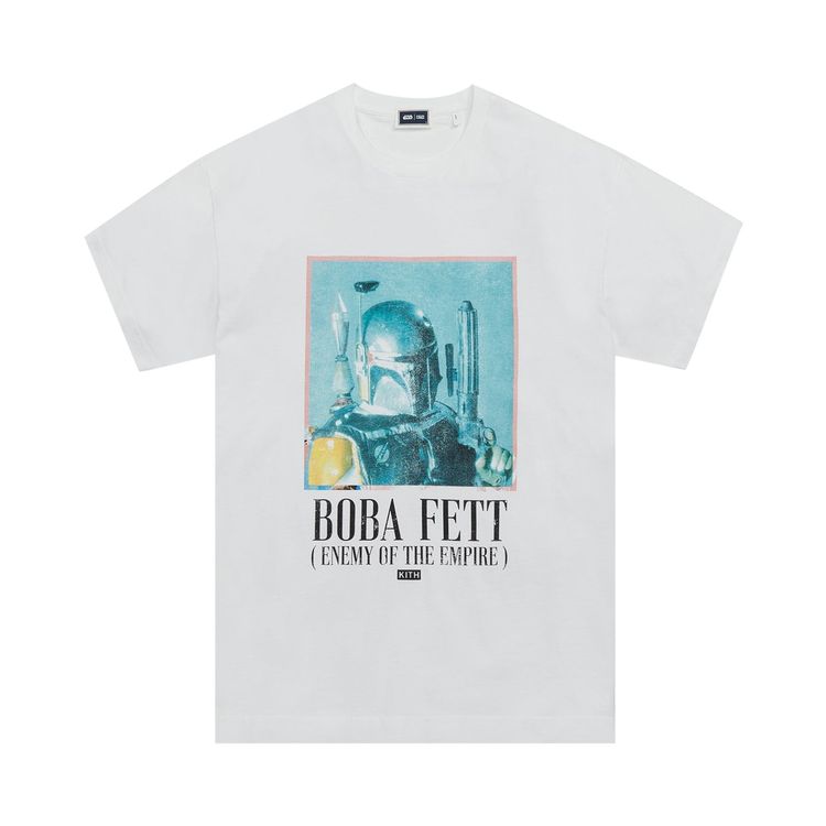 Kith For Star Wars Boba Fett Vintage Tee White