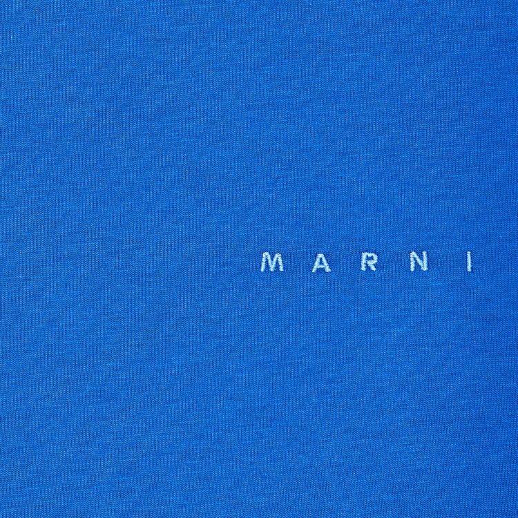 Marni T Shirt Astral Blue