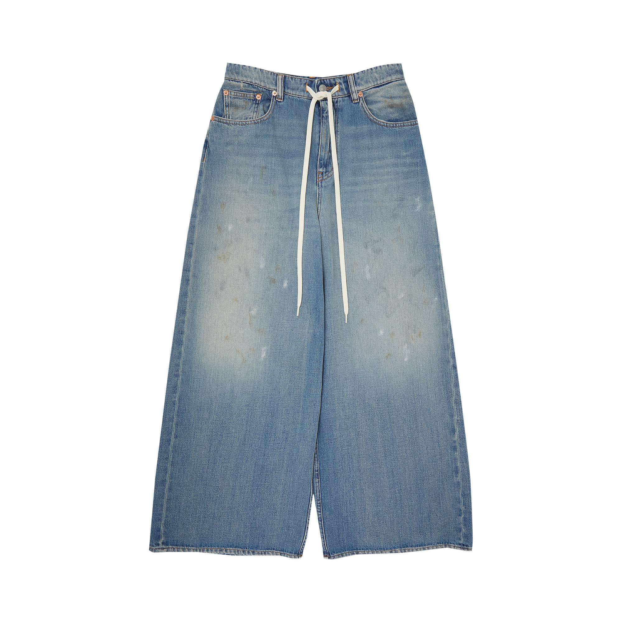 Buy MM6 Maison Margiela 5 Pocket Pants 'Dirty Wash Denim