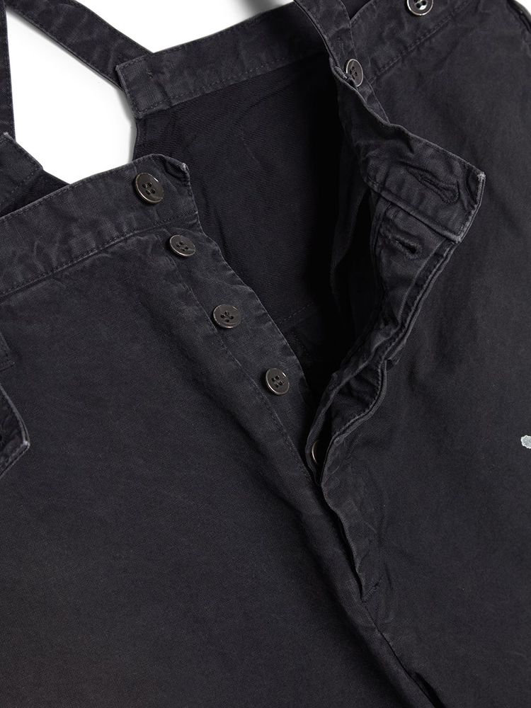 Visvim Travailler Braces Pants DMGD Black