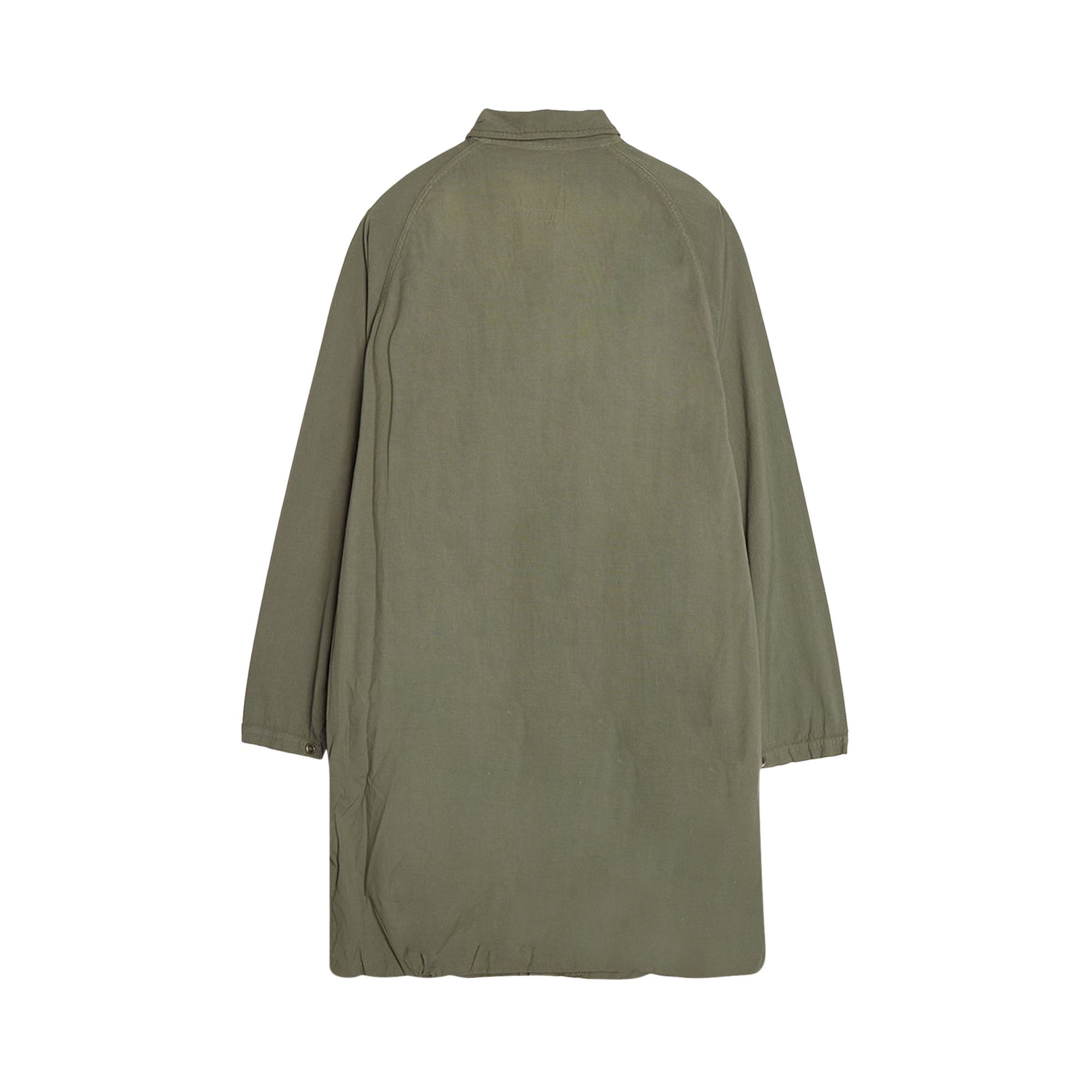 visvim 21AW FOUR WINDS COAT C/SI 2 オリーブ Buy Visvim Four Winds Coat (C/SI) 'Olive' - 121205013028 OLIV | GOAT