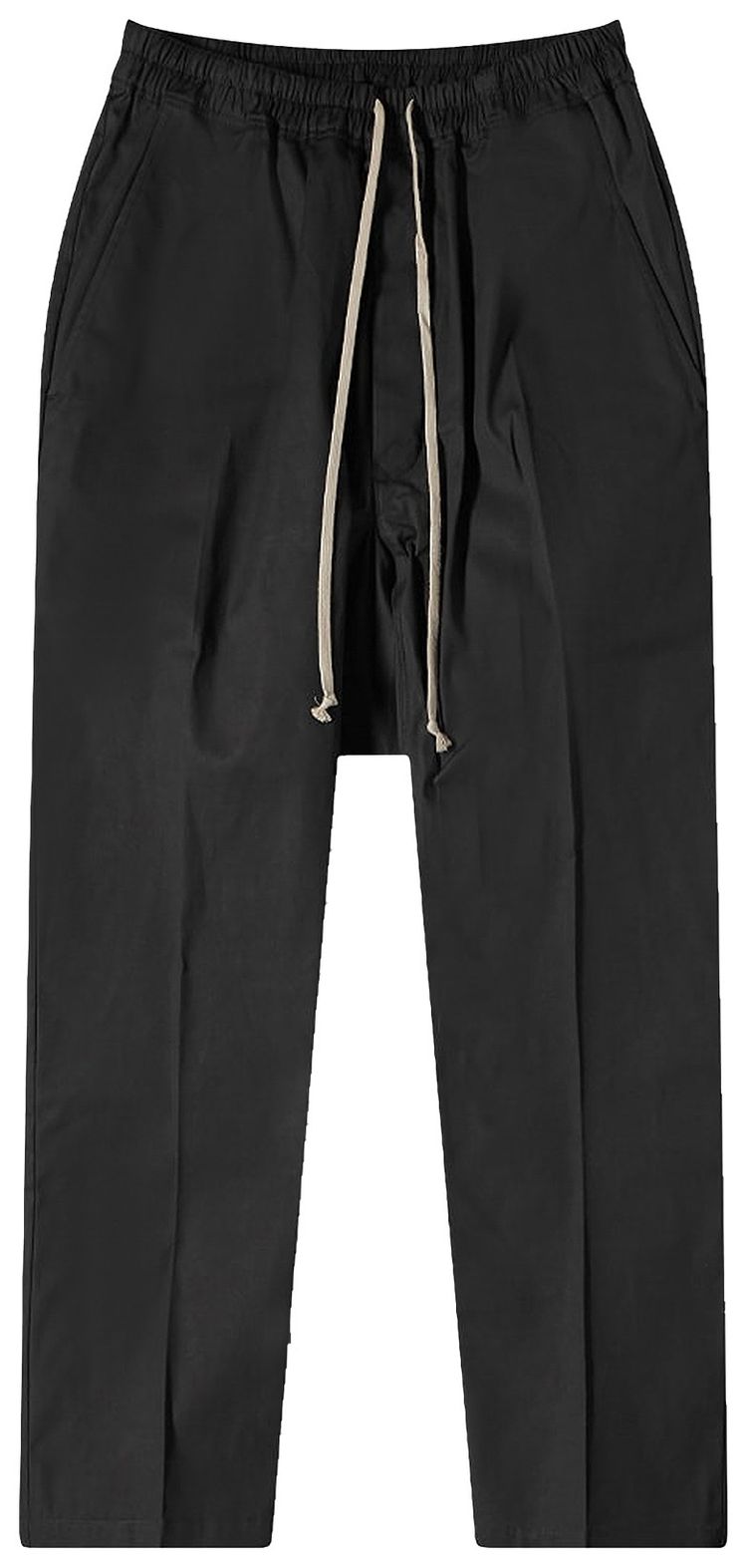Rick Owens Drawstring Long Pants Black
