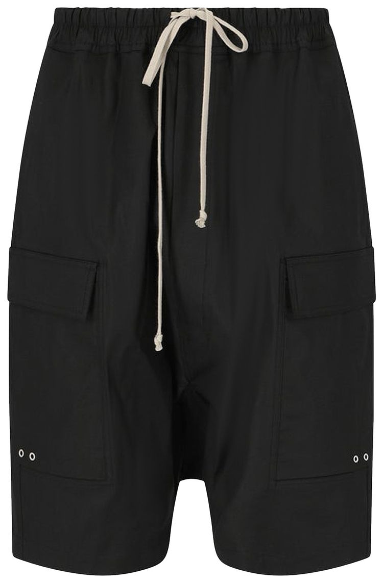 Rick Owens Woven Cargo Pods Black