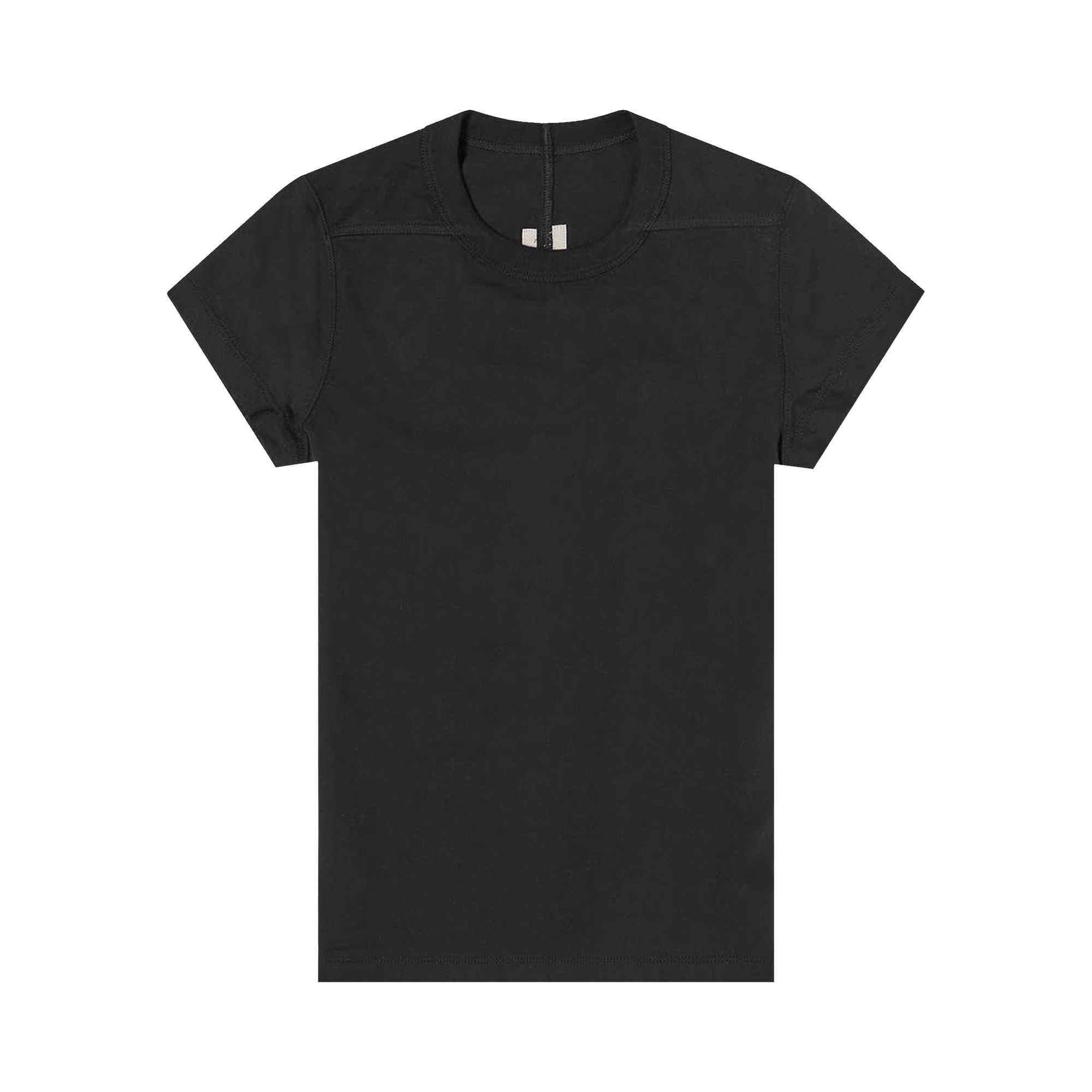 【正規店出品】RICK OWENS RP01B4235 JS CROPPED LEVEL T-SHIRT RICK OWENS CROPPED LEVEL T-SHIRT DUST SS22 | DOSHABURI