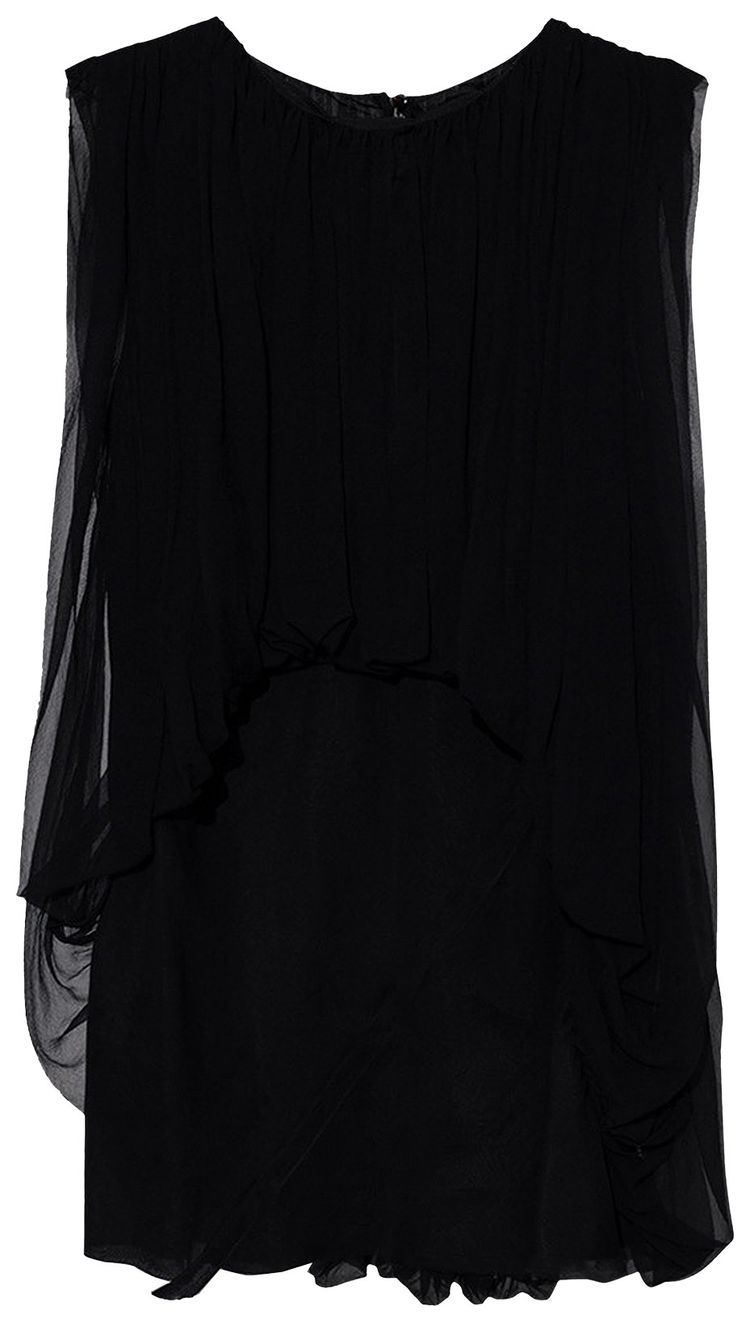 Rick Owens Bubble Top Black