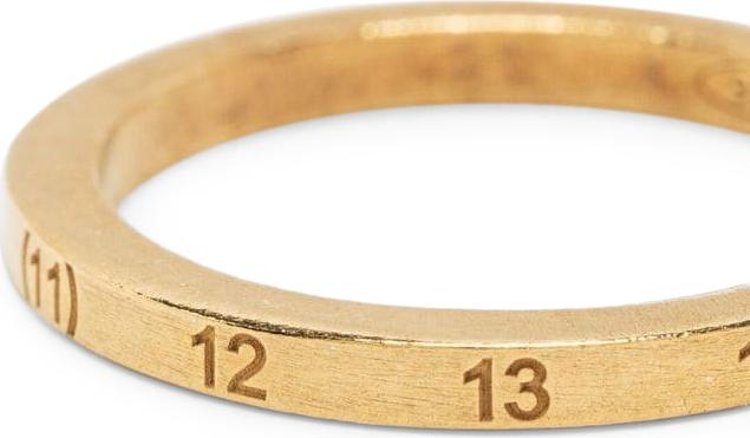 Maison Margiela Branded Ring Gold