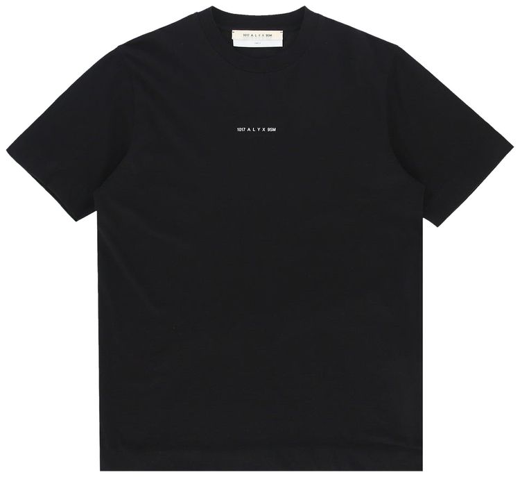 1017 ALYX 9SM Graphic Short Sleeve T Shirt Black
