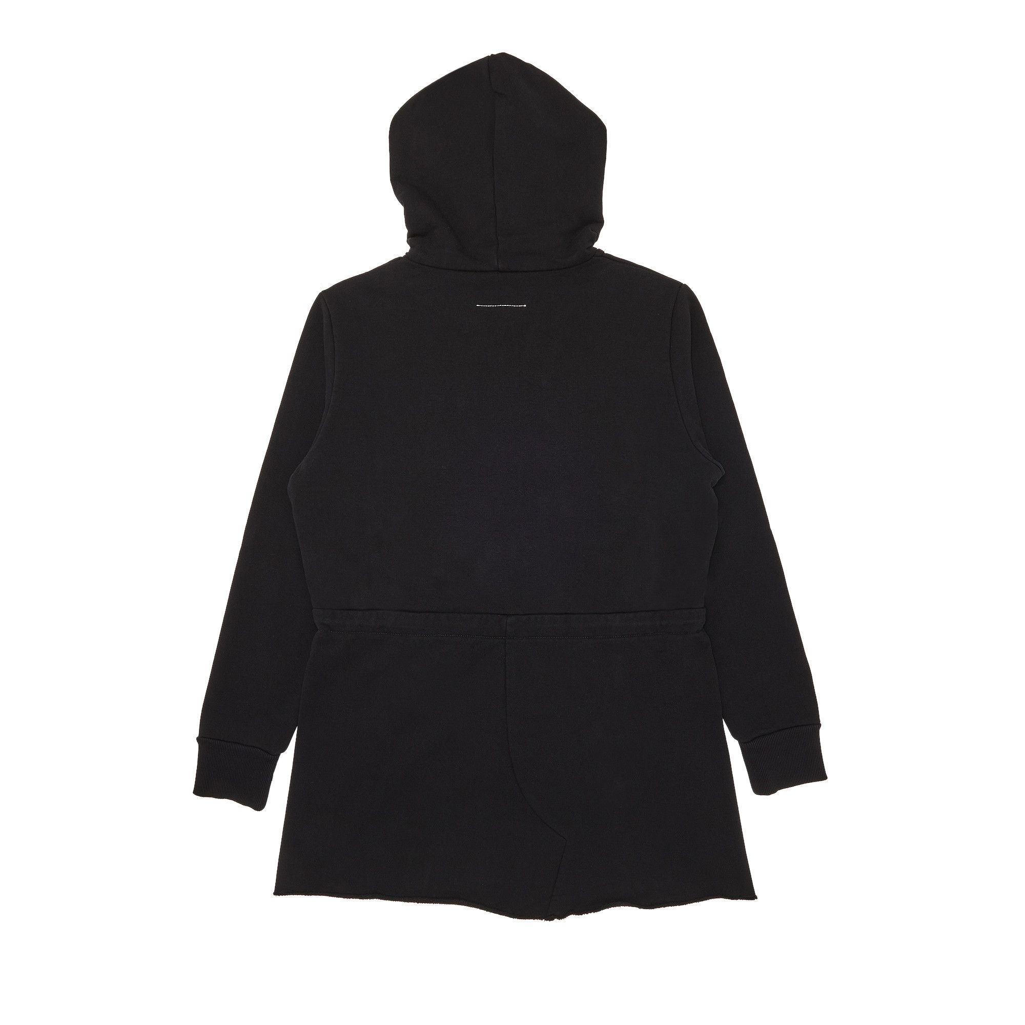 “Maison Margiela” MM6 Logo Oversized Hoodie Dress Black MM6 Maison Margiela - Oversized Printed Hoodie | HBX