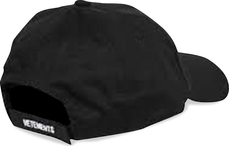 Vetements Anarchy Logo Cap BlackWhite