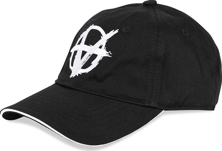 Vetements Anarchy Logo Cap 'Black/White'