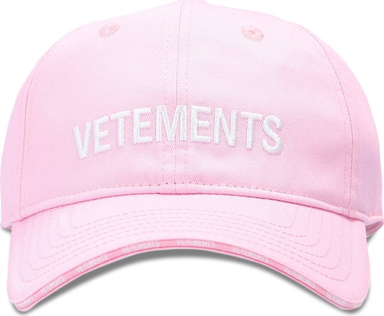 Vetements Iconic Logo Cap 'Baby Pink'