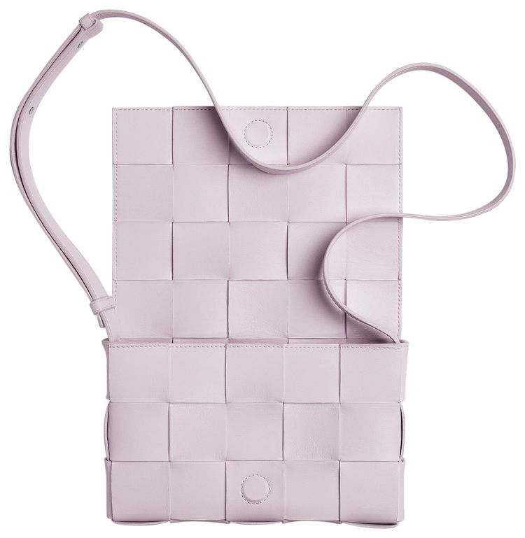 Bottega Veneta Cassette Bag BlissWashed Silver