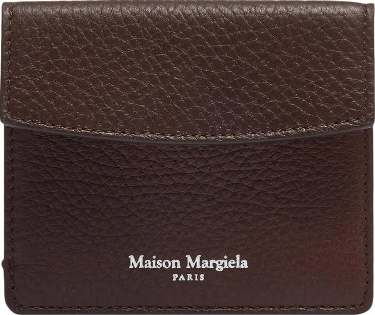 Maison Margiela iPhone 12 Pro Leather Case With Coin Purse 'Brown'
