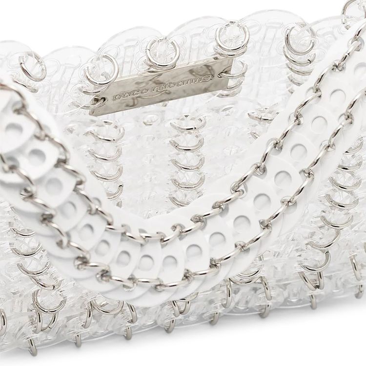 Rabanne 1969 Mini Mess Shoulder Bag Transparent