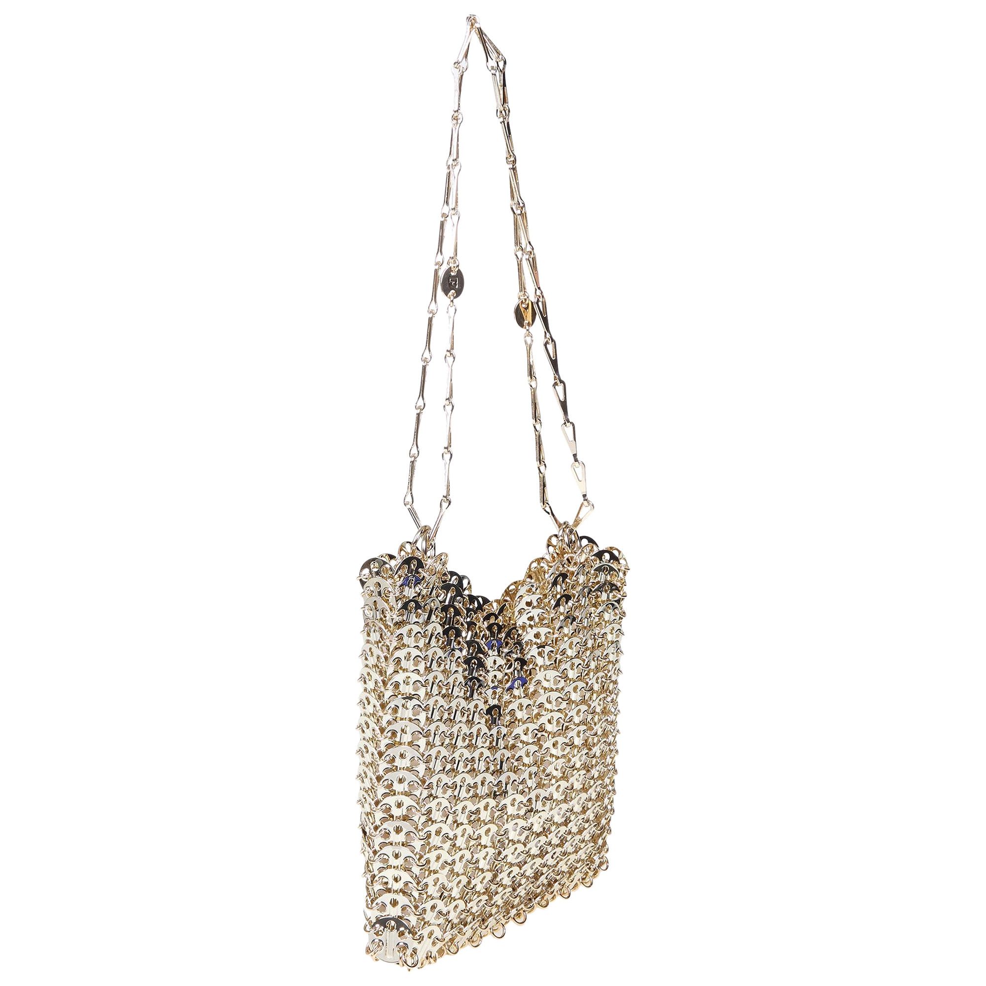 Buy Paco Rabanne 1969 Pochette Shoulder Bag 'Light Gold Buy Paco Rabanne 1969 Pochette Shoulder Bag 'Light Gold