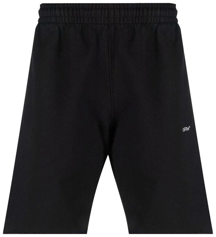 Off White Tornado Arrow Sweatshorts Black