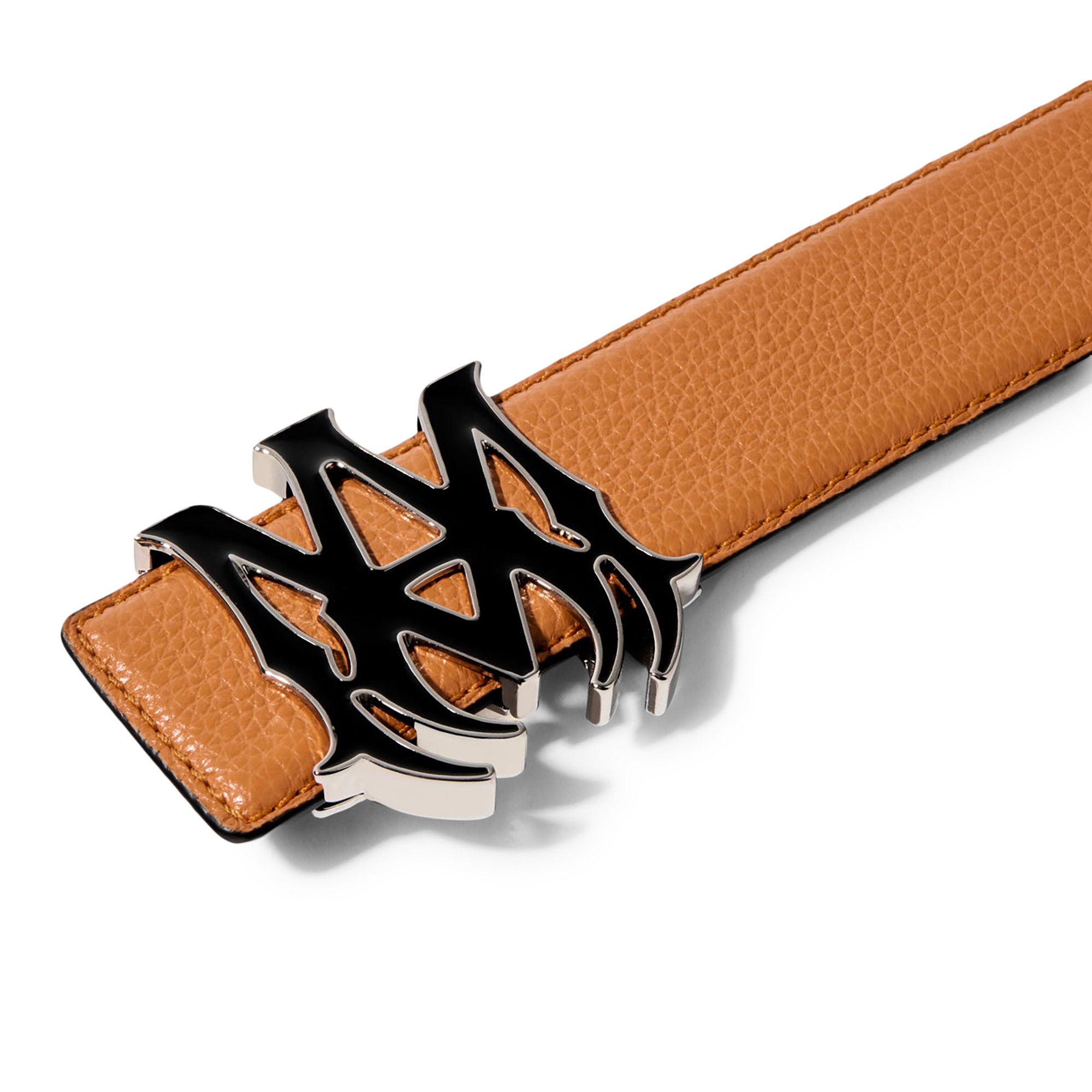 AMIRI 50 オレンジレザーベスト