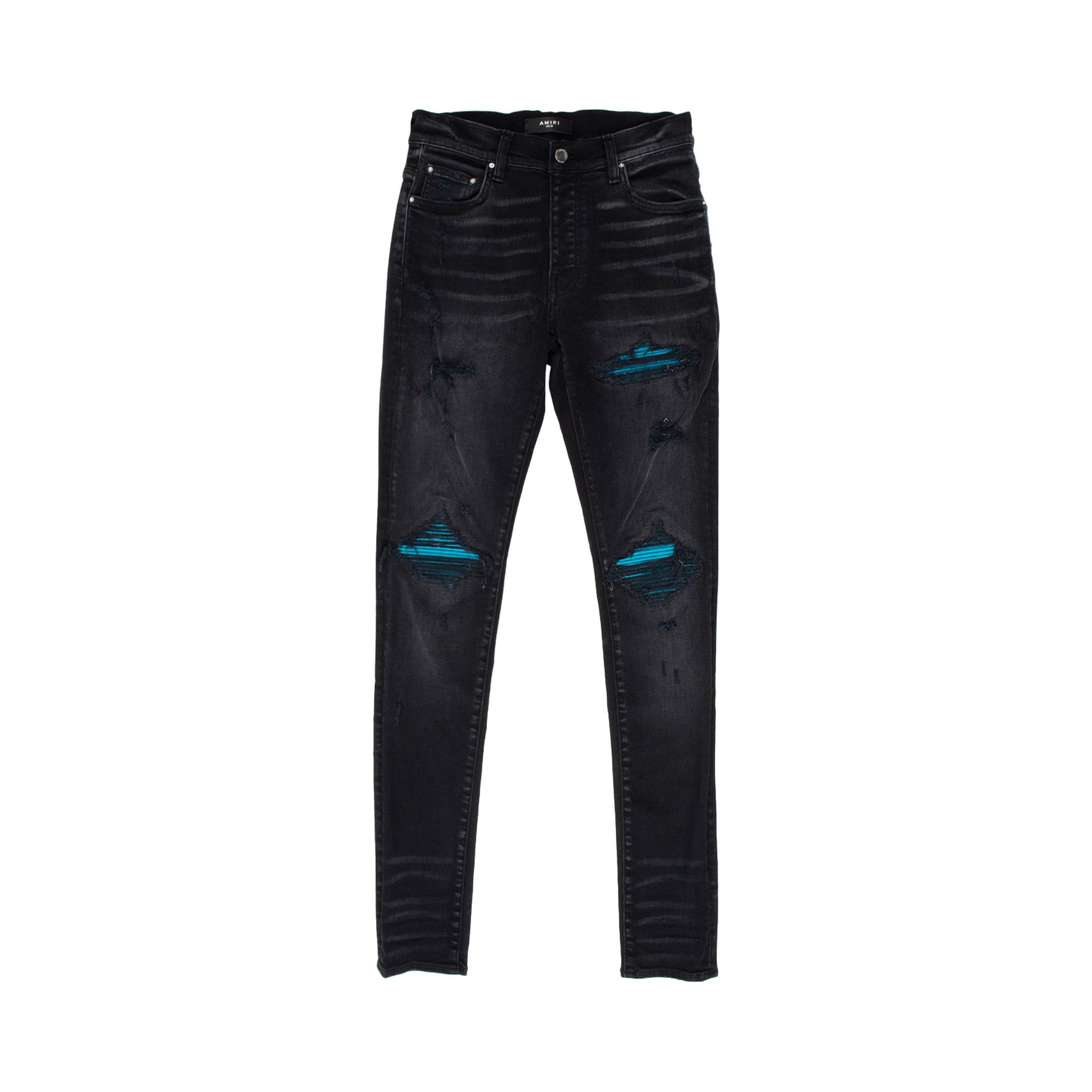 最先端 Buy Amiri MX1 Cracked Paint 'Aged Black' - PS22MDS135 023 パンツ
