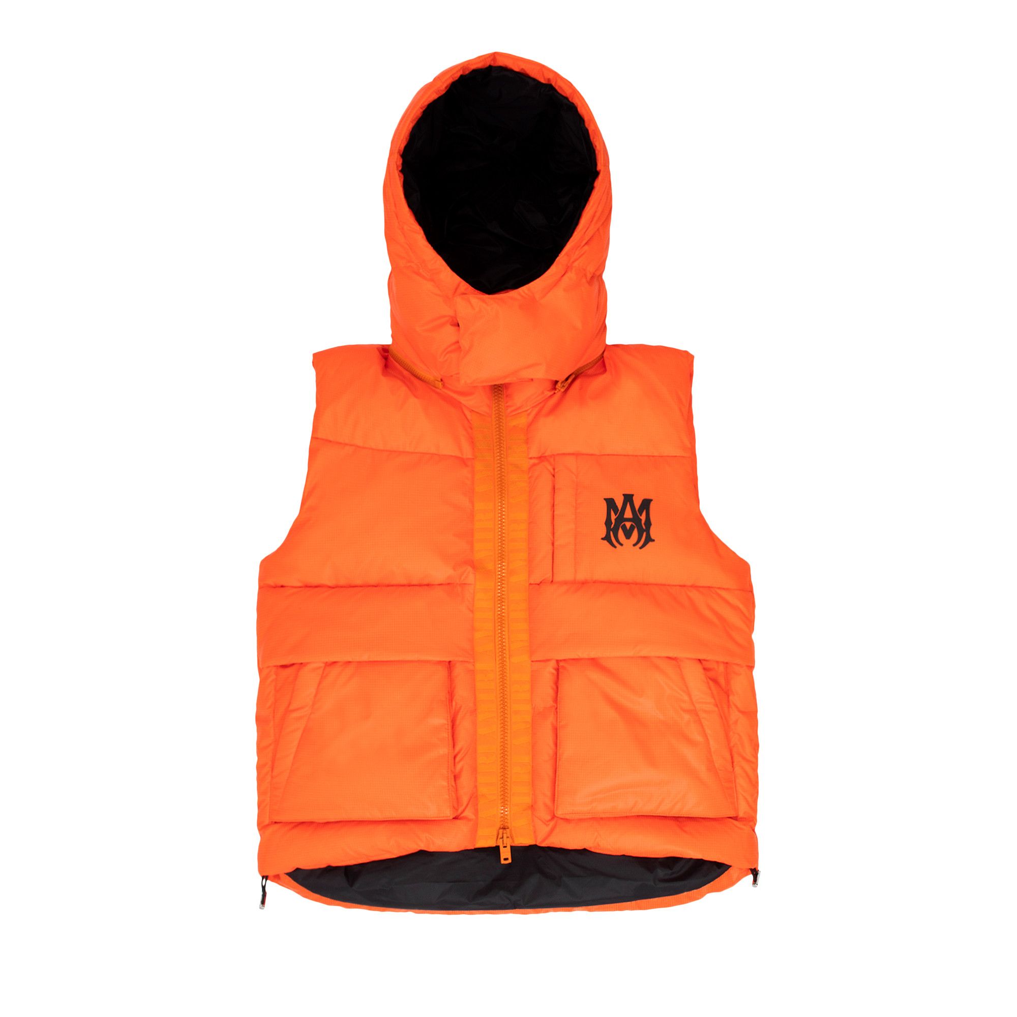 Buy Amiri Down Gilet 'Orange' - PS22M0V001 665 ORAN | GOAT
