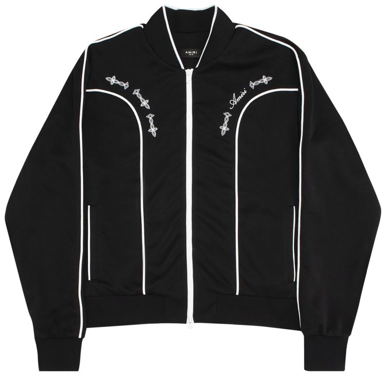 Amiri Sheen Track Jacket Black