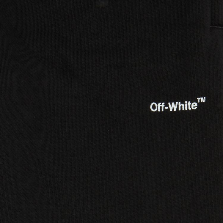 Off White Diag Tapered Sweatpant BlackWhite
